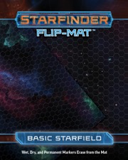 Starfinder Flip-Mat: Basic Starfield (T.O.S.) -  Paizo Publishing