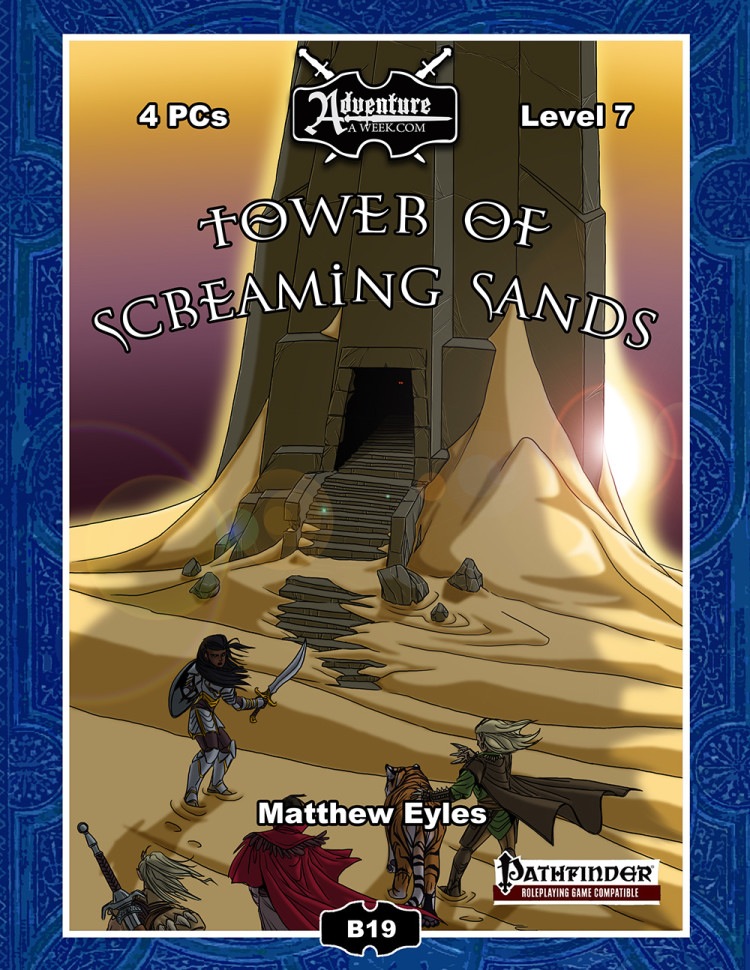 Cover of Tower of Screaming Sands
