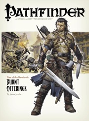 Cover of Pathfinder Adventure Path #1: Burnt Offerings (Rise of the Runelords 1 of 6)