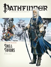 Cover of Pathfinder Adventure Path #5: Sins of the Saviors (Rise of the Runelords 5 of 6)