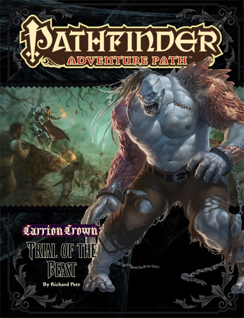Cover of Pathfinder Adventure Path #44: Trial of the Beast (Carrion Crown 2 of 6)